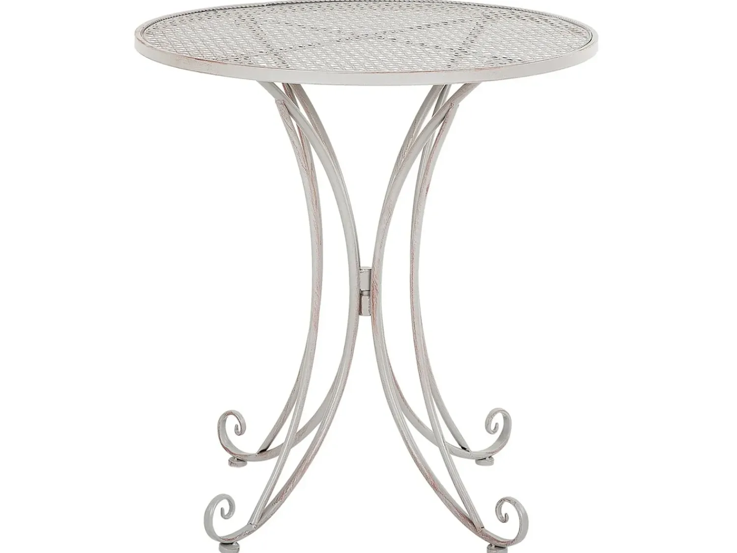 New Beliani CILENTO 71 cm 71 cm Metallo Grigio