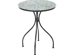 Online Beliani CIVATE 60 cm 60 cm Metallo Nero Verde Nero