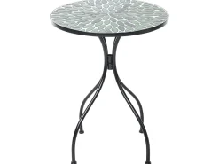 Online Beliani CIVATE 60 cm 60 cm Metallo Nero Verde Nero