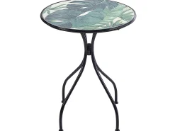 Discount Beliani COZZANA 60 cm 60 cm Metallo Nero Nero Verde