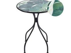 Discount Beliani COZZANA 60 cm 60 cm Metallo Nero Nero Verde