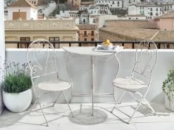 Clearance Beliani FOLELLI 80 cm 36 cm Metallo chiaro Beige