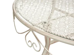 Clearance Beliani FOLELLI 80 cm 36 cm Metallo chiaro Beige