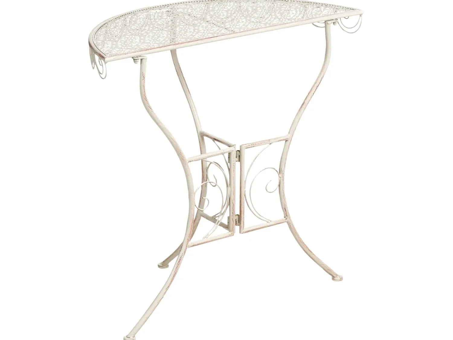 Outlet Beliani JUINA 80 cm 36 cm Metallo chiaro Beige
