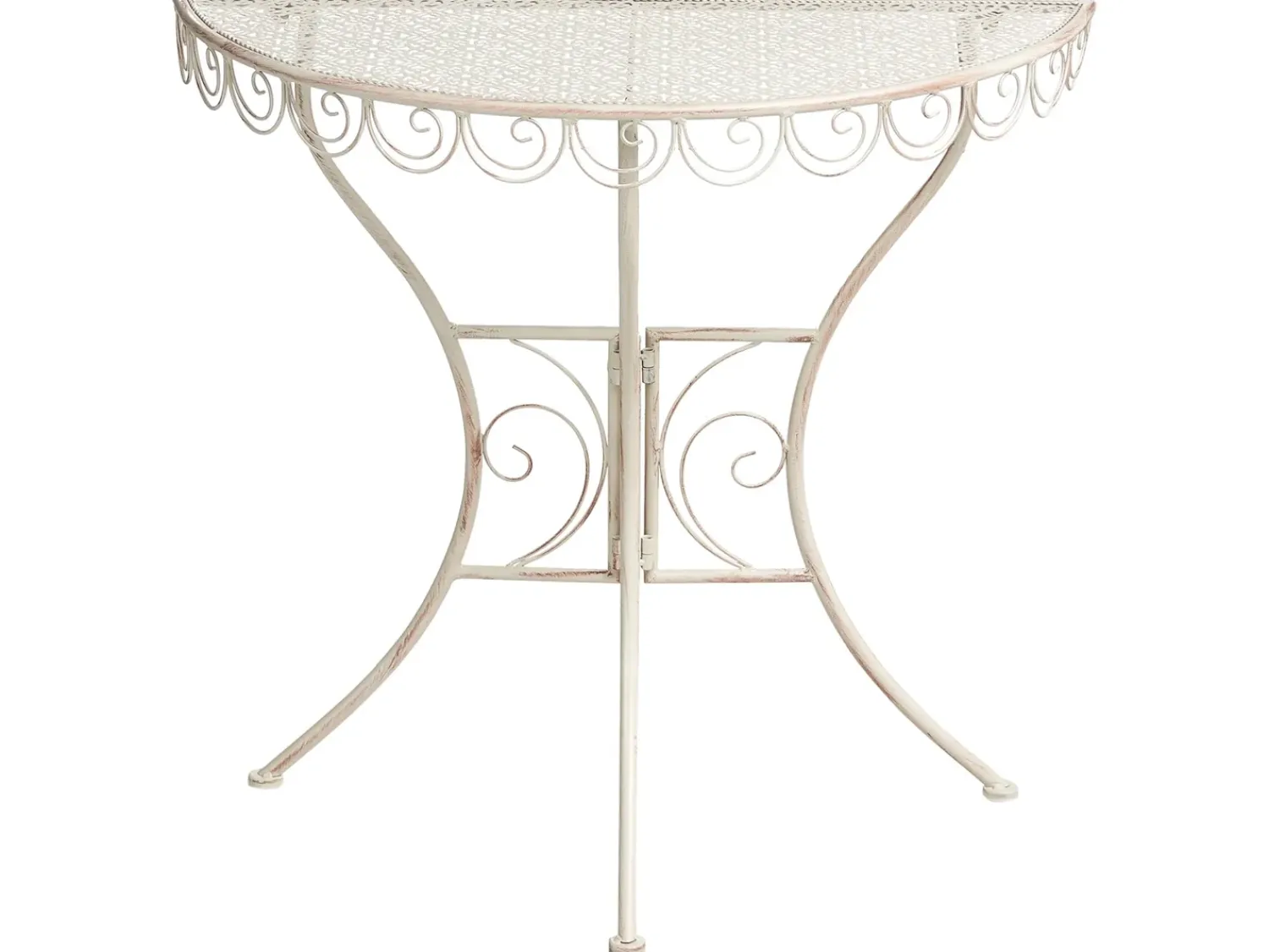Outlet Beliani JUINA 80 cm 36 cm Metallo chiaro Beige