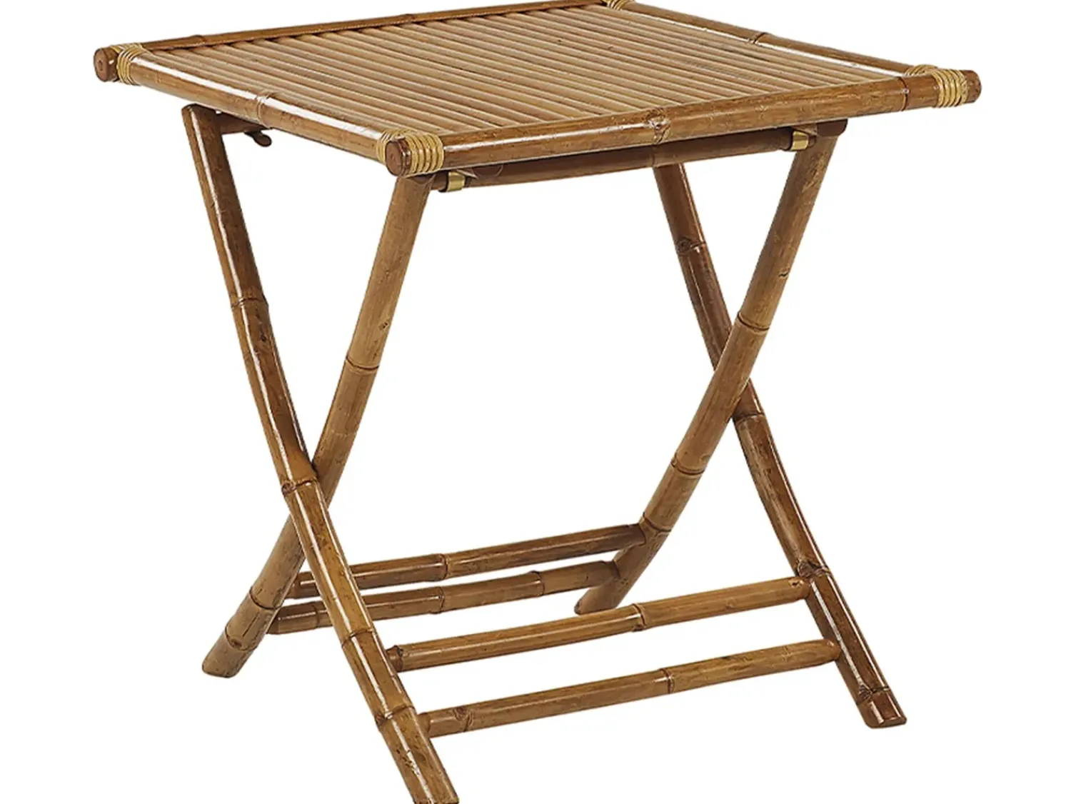 Discount Beliani MOLISE 70 cm 70 cm Bambù Marrone