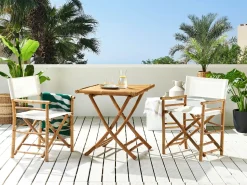 Discount Beliani MOLISE 70 cm 70 cm Bambù Marrone