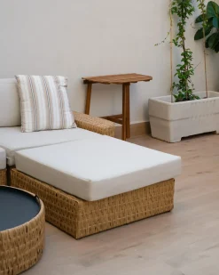 Discount Beliani Tavolino Bistrot OSIGO 44 cm 70 cm Legno d'acacia Marrone