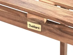 Discount Beliani Tavolino Bistrot OSIGO 44 cm 70 cm Legno d'acacia Marrone