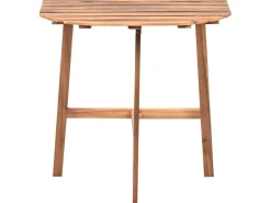 Discount Beliani Tavolino Bistrot OSIGO 44 cm 70 cm Legno d'acacia Marrone