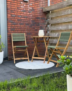 Online Beliani PROSSEDI 60 cm 60 cm Legno d'acacia Marrone