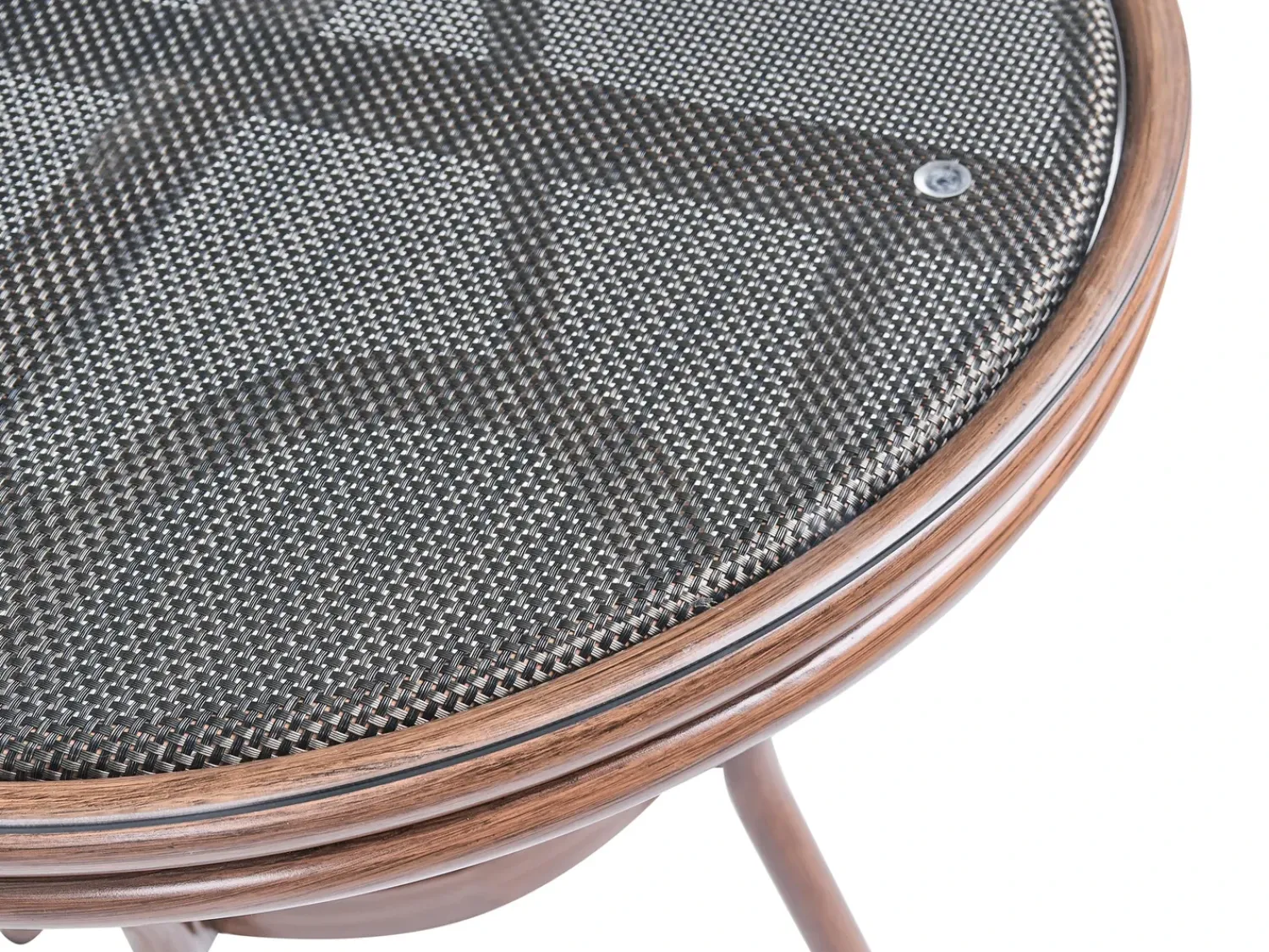 Discount Beliani RIFREDDO 70 cm 70 cm Vetro temperato Grigio Marrone Grigio