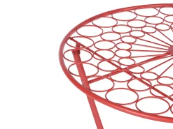 Clearance Beliani SCARIO 70 cm 70 cm Metallo Rosso