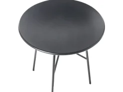 New Beliani Tavolino Bistrot TALTAL 64 cm 64 cm Metallo Nero