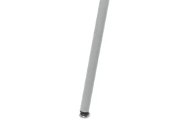 New Beliani Tavolino Bistrot TALTAL 64 cm 64 cm Metallo Grigio