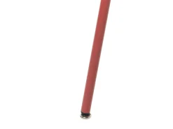 Outlet Beliani Tavolino Bistrot TALTAL 64 cm 64 cm Metallo Rosso