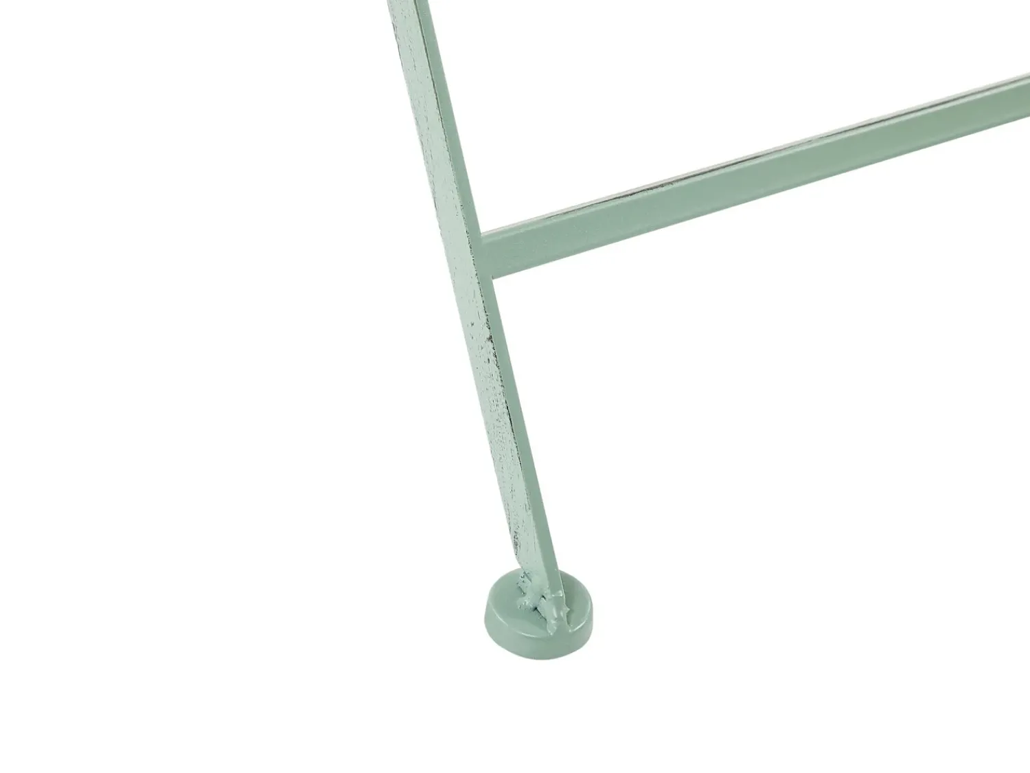 Online Beliani TRENTO 70 cm 70 cm Metallo chiaro Verde