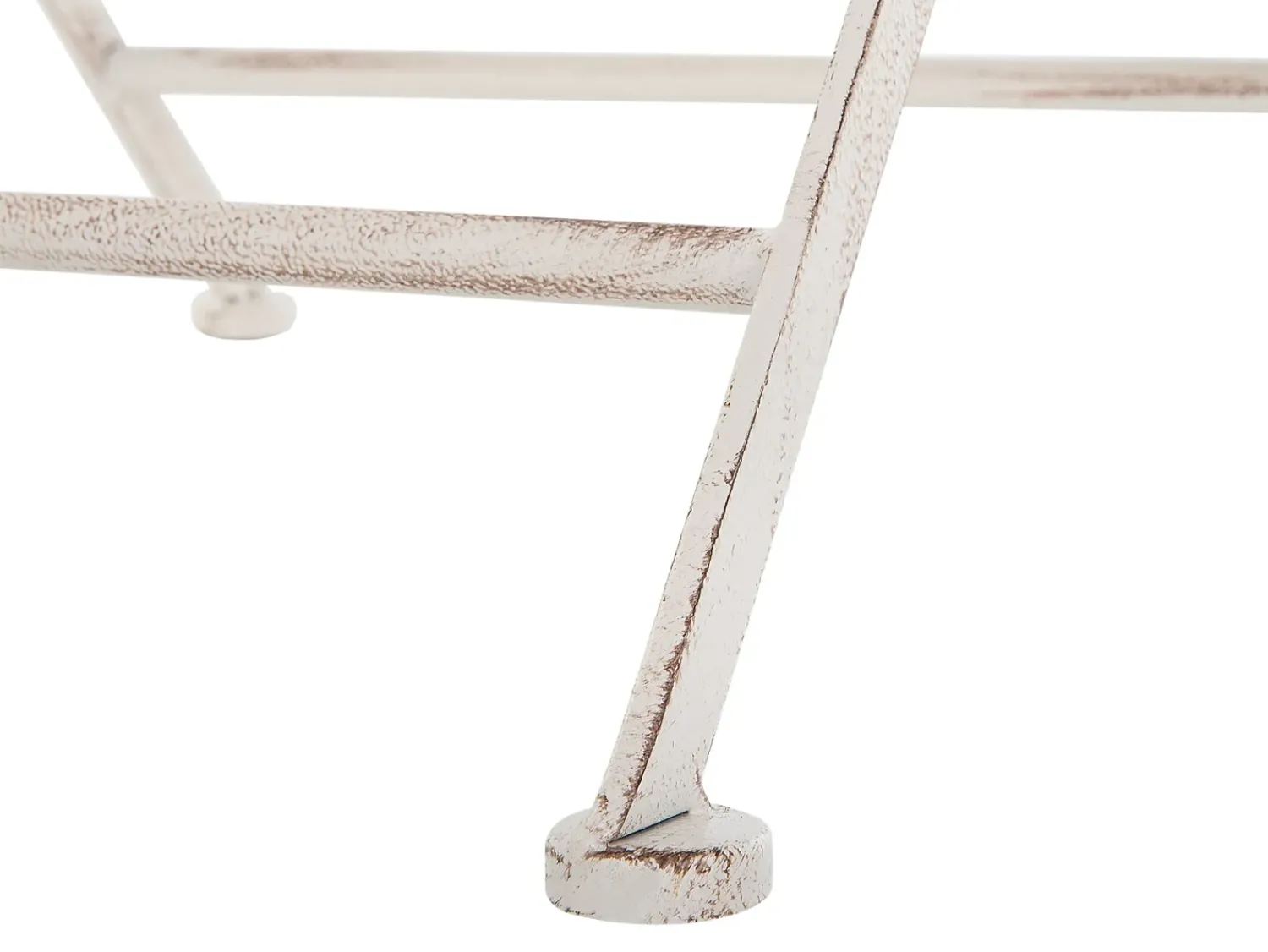 Sale Beliani TRIESTE 70 cm 70 cm Metallo chiaro Beige