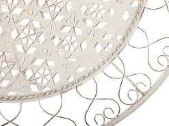 Sale Beliani TRIESTE 70 cm 70 cm Metallo chiaro Beige
