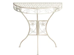 Clearance Beliani YAVIZA 80 cm 36 cm Metallo chiaro Beige