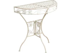Clearance Beliani YAVIZA 80 cm 36 cm Metallo chiaro Beige