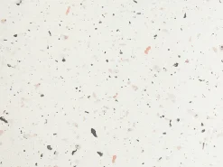 Best Beliani Tavolino CADINI 33 cm 33 cm Effetto terrazzo Terrazzo Bianco
