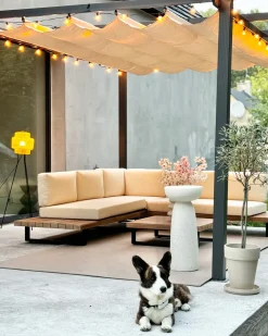Best Beliani Tavolino CADINI 33 cm 33 cm Effetto terrazzo Terrazzo Bianco