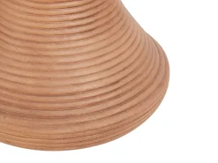 Beliani Tavolino CALDARO 40 cm 40 cm Simil legno Marrone