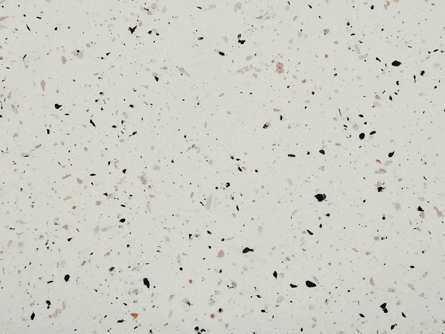 Online Beliani Tavolino CAORIA 40 cm 40 cm Effetto terrazzo Terrazzo Bianco