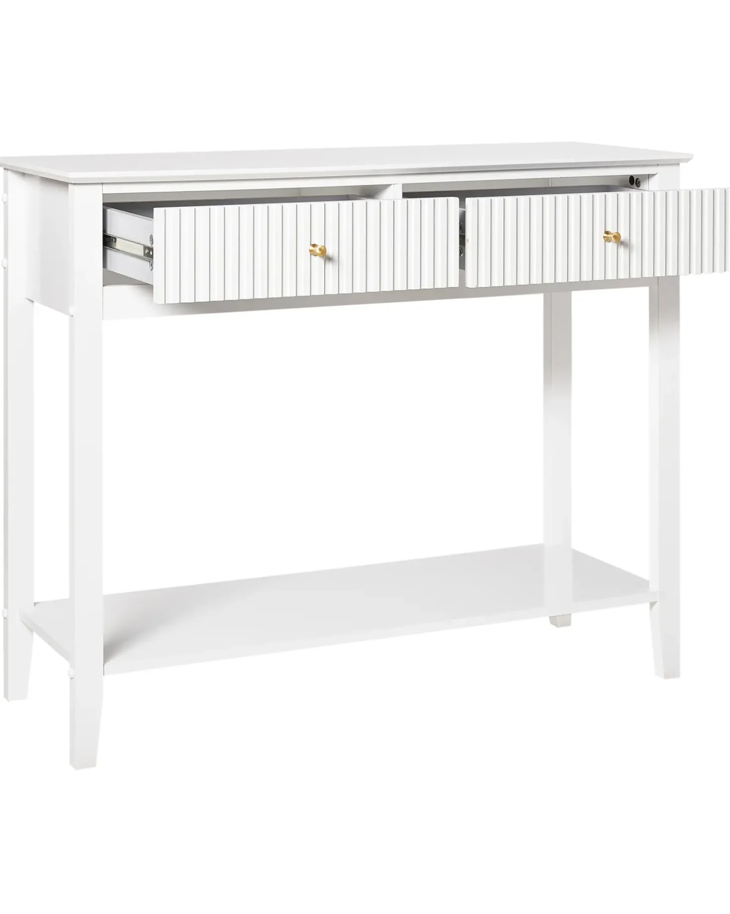 Tavolino consolle ASSISI Bianco