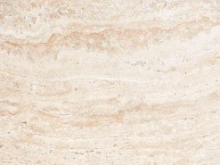 Discount Beliani Tavolino da caffè ASIERIO 70 cm 70 cm Effetto travertino Beige