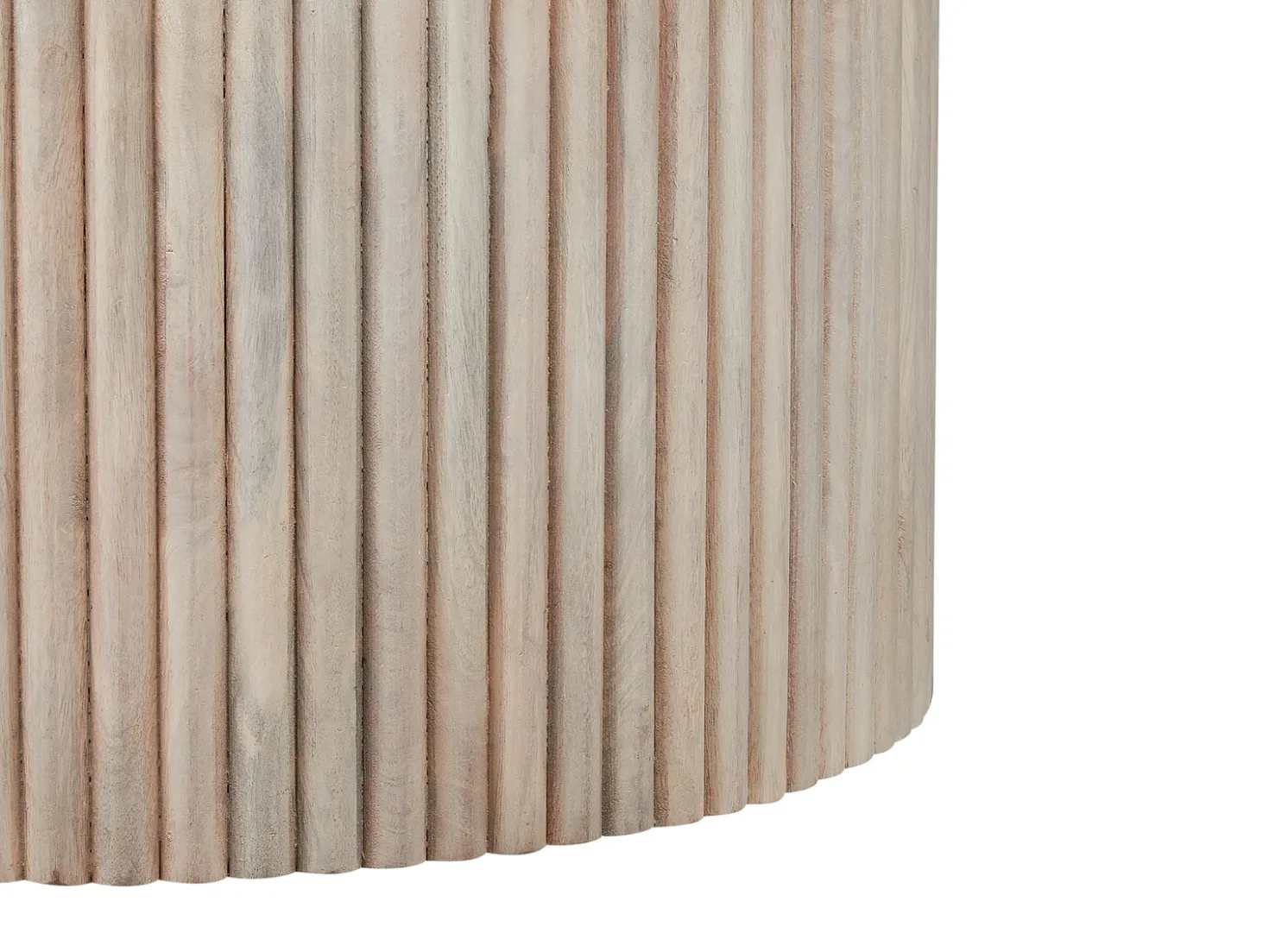 Tavolino da caffè KIRKWOOD Legno di mango Marrone chiaro con contenitore