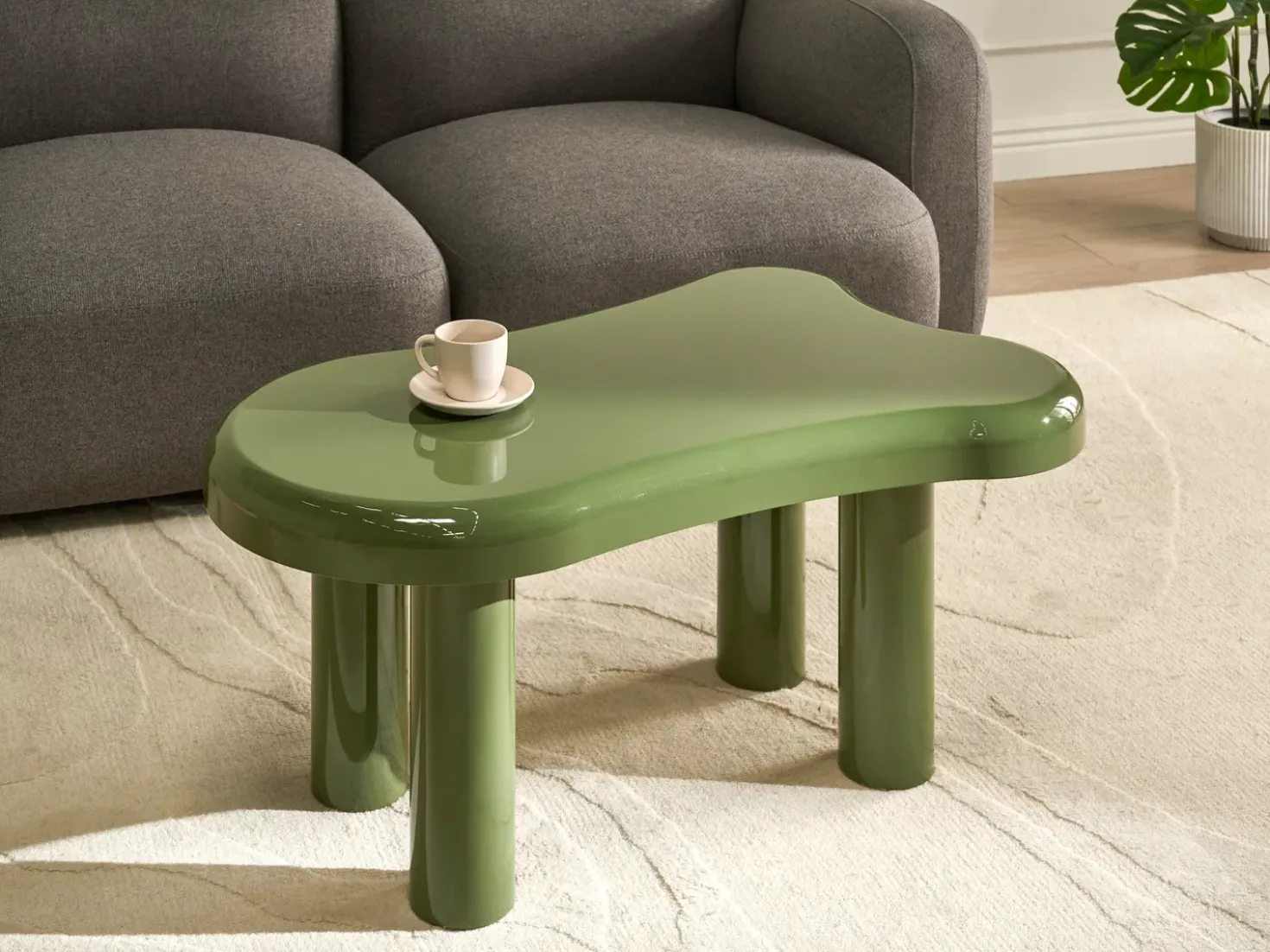 Tavolino da caffè ONDLE Verde