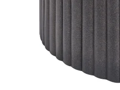 Hot Beliani Tavolino da caffè POZZA 117 cm 117 cm Nero Oro Nero