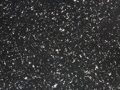 Sale Beliani Tavolino da caffè POZZA II 106 cm 106 cm Effetto terrazzo Terrazzo Nero
