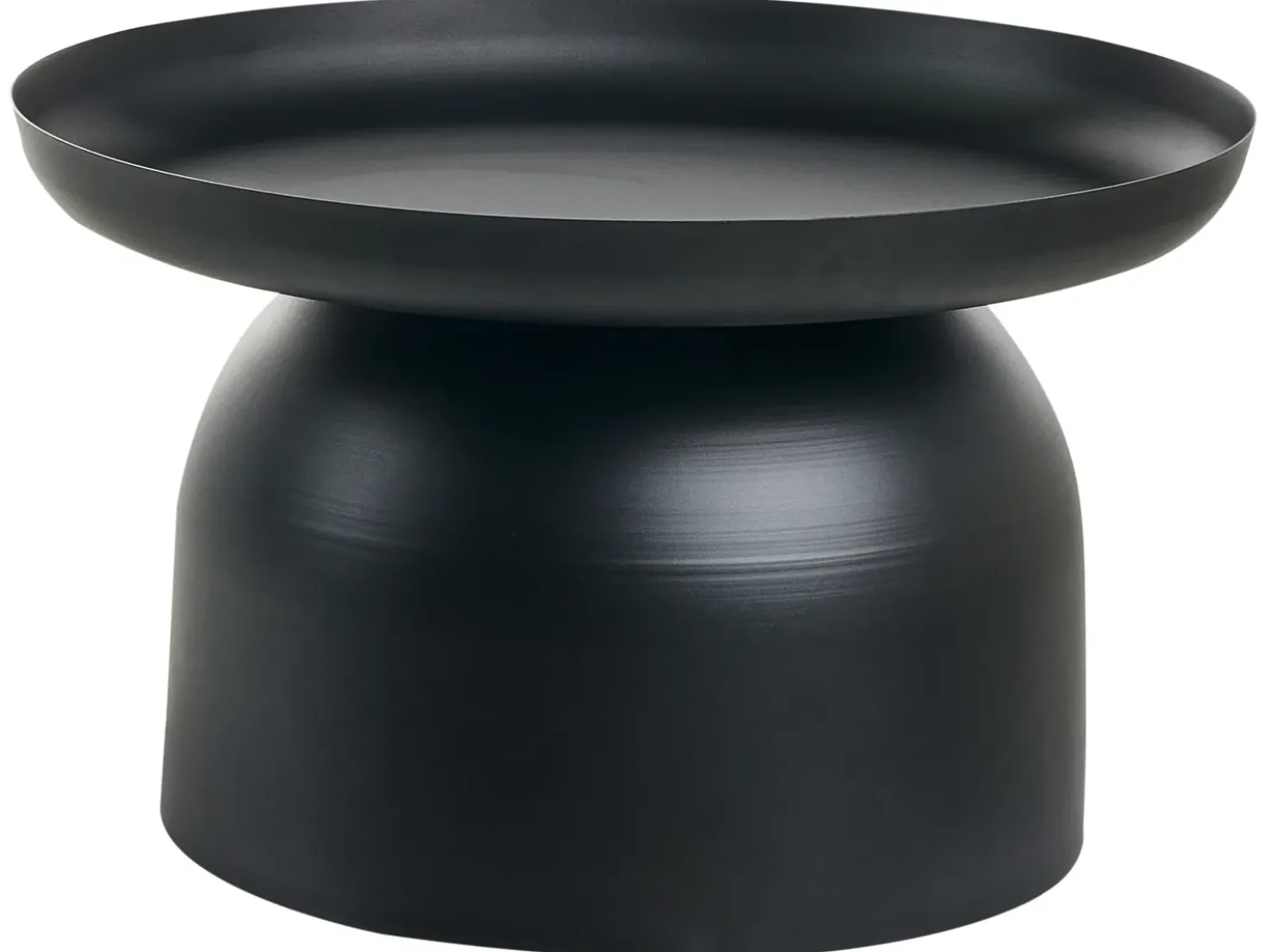 Tavolino da caffè TORRENS Metallo Nero