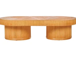 Discount Beliani AIROLE 150 cm 70 cm Rattan Marrone