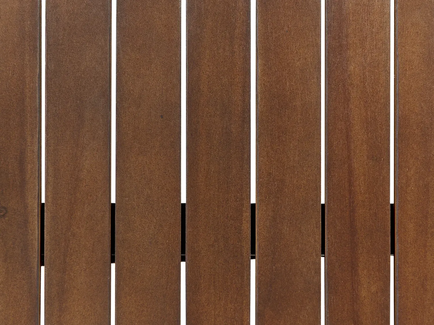 Clearance Beliani AMANTEA Legno d'acacia scuro Pieghevole Marrone