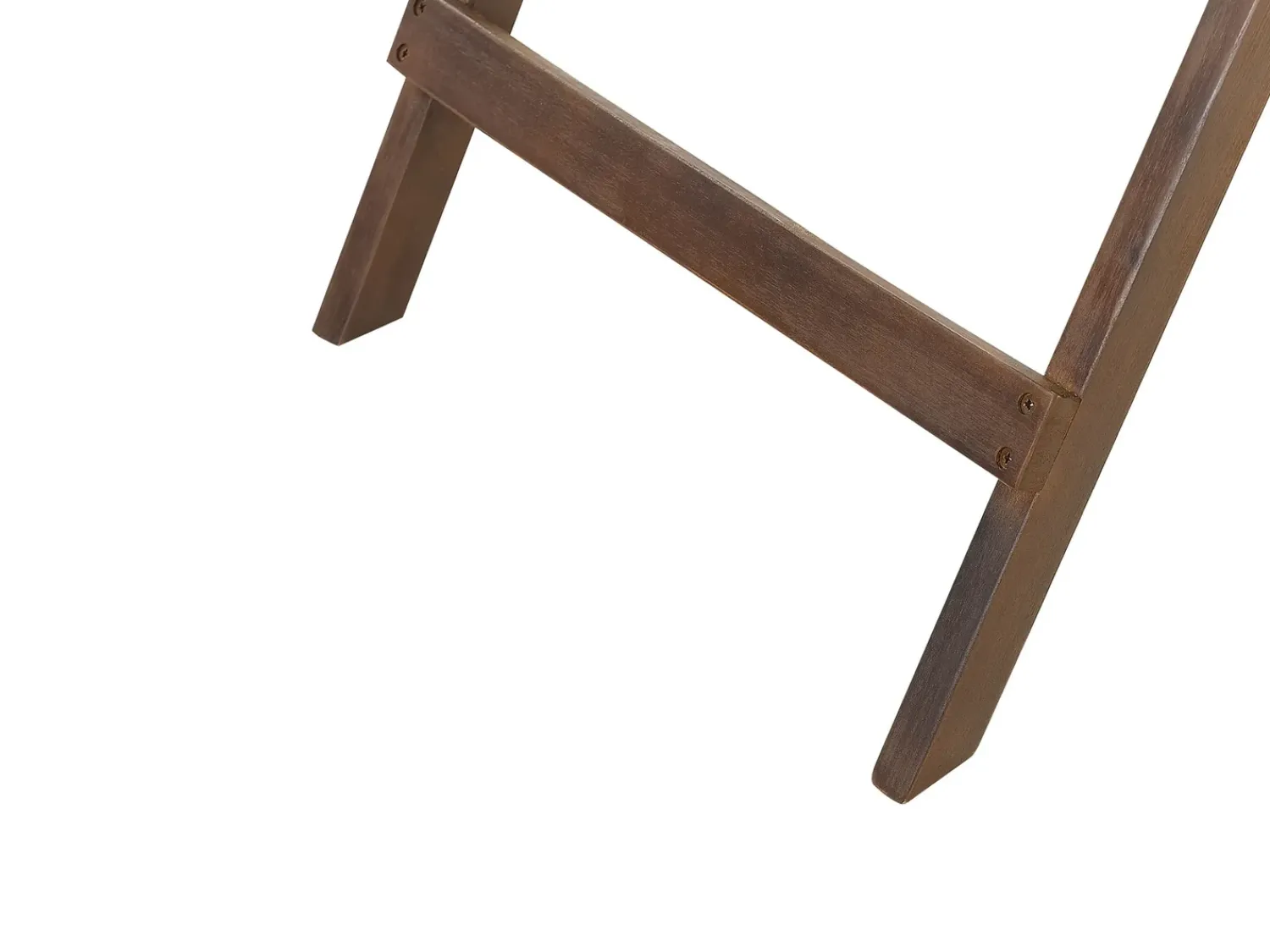 Clearance Beliani AMANTEA Legno d'acacia scuro Pieghevole Marrone