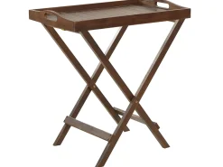 Clearance Beliani AMANTEA Legno d'acacia scuro Pieghevole Marrone