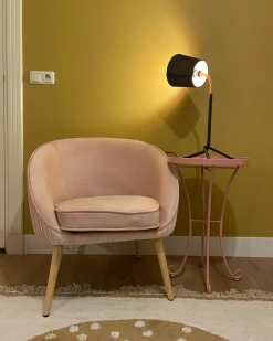 Beliani CAVINIA 40 cm 40 cm Metallo Rosa