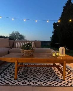 Hot Beliani GIAVENO 145 cm 79 cm Legno d'acacia Marrone