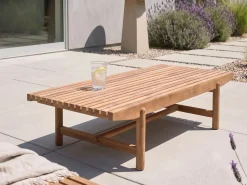 Hot Beliani GIAVENO 145 cm 79 cm Legno d'acacia Marrone