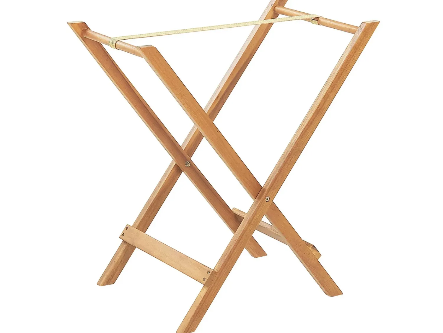 Outlet Beliani JAVA Legno d'acacia chiaro Pieghevole Marrone