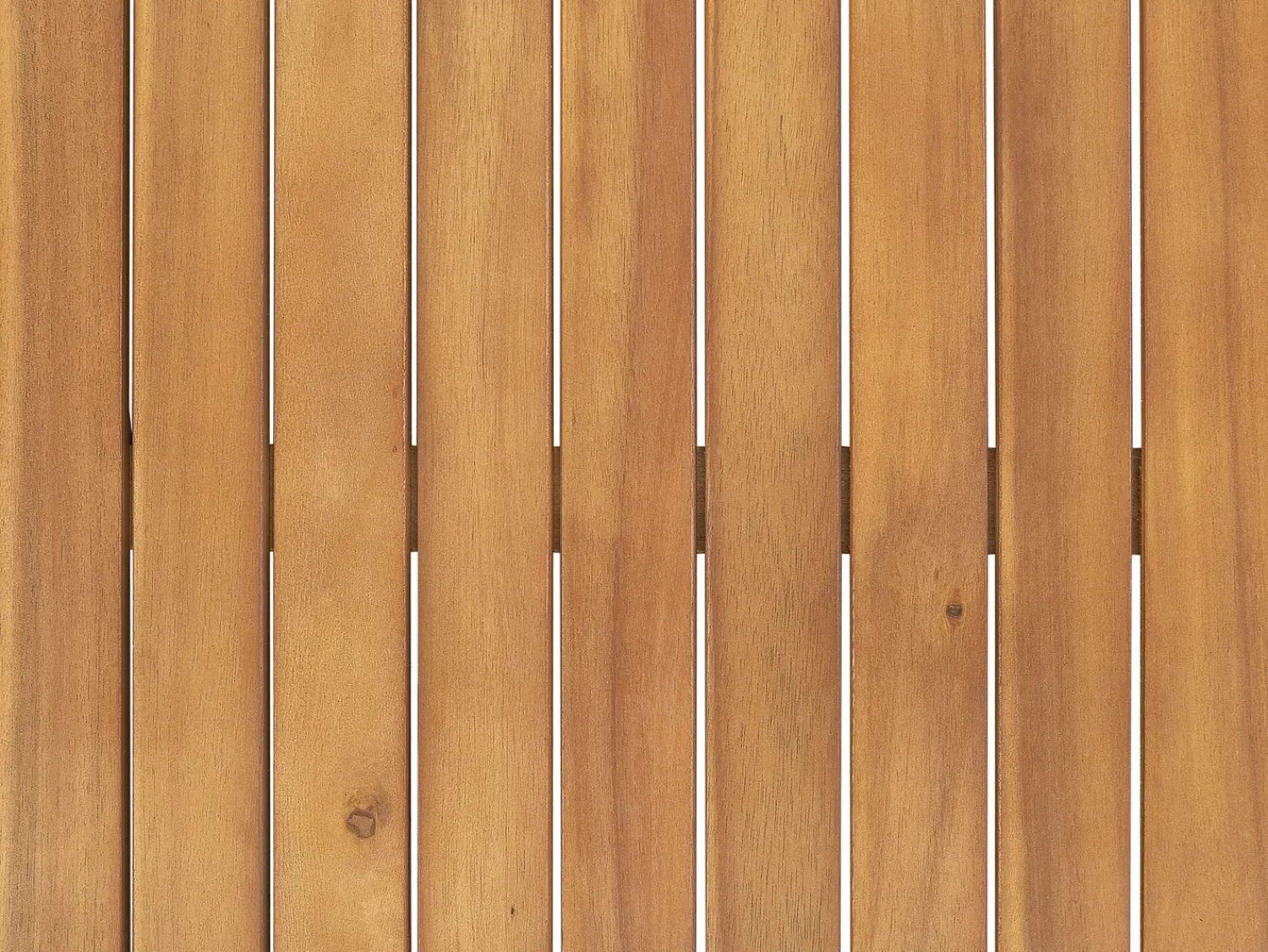 Outlet Beliani JAVA Legno d'acacia chiaro Pieghevole Marrone