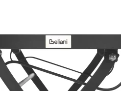 Outlet Beliani LASCARI 45 cm 45 cm Legno d'acacia Marrone chiaro Marrone Nero