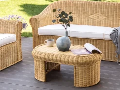 Online Beliani LIVADEIA 60 cm 96 cm Rattan Naturale