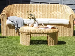 Online Beliani LIVADEIA 60 cm 96 cm Rattan Naturale