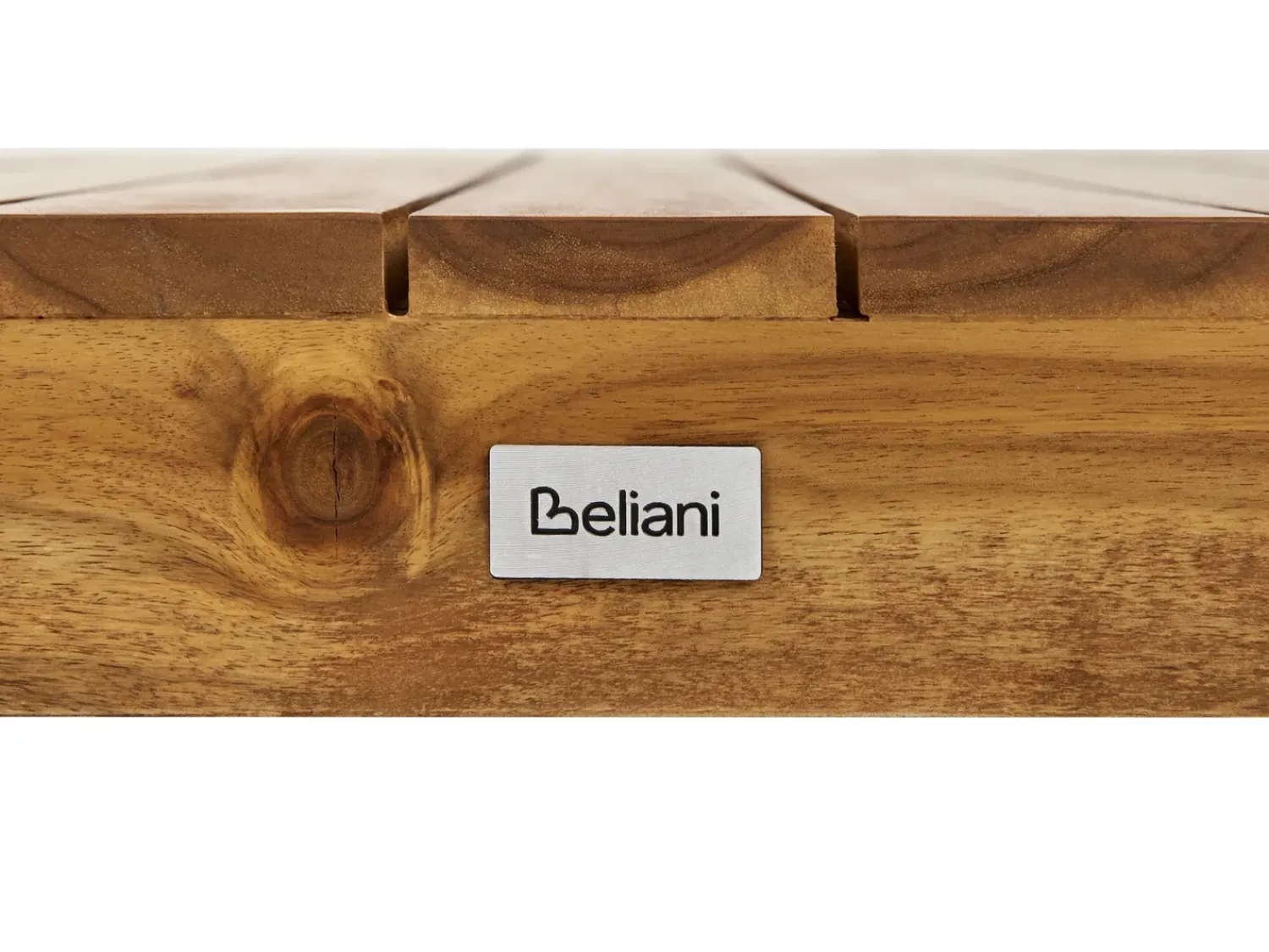 Outlet Beliani MARETTIMO 60 cm 110 cm Legno di acacia certificato Marrone