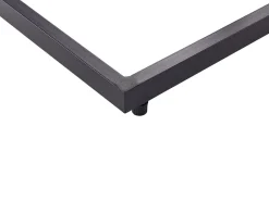 Beliani MESSINA 60 cm 35 cm Nero Marrone Nero